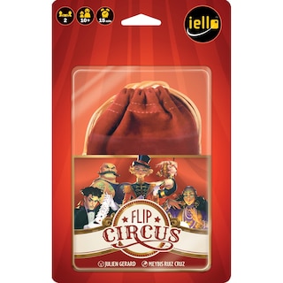 Foto 1 | Juego De Mesa Iello Flip Circus Competitive Puzzle Para 2 Jugadores - Venta Internacional.
