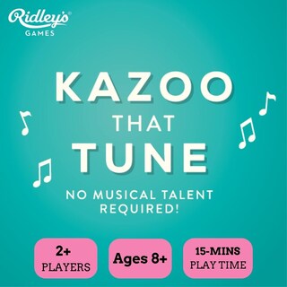 Foto 2 | Juego De Adivinación De Canciones Ridley's Kazoo That That Tune De 2 A 4 Jugadores Y Más De 8 - Venta Internacional.