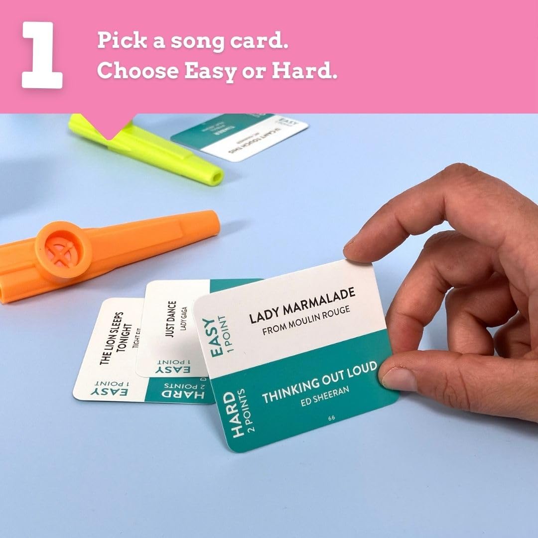 Foto 4 pulgar | Juego De Adivinación De Canciones Ridley's Kazoo That That Tune De 2 A 4 Jugadores Y Más De 8 - Venta Internacional.