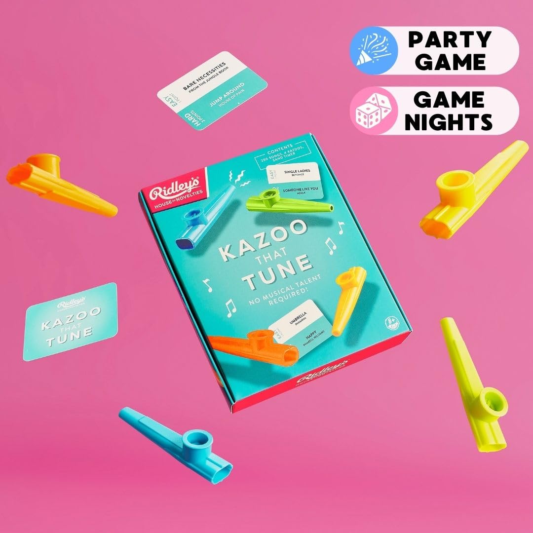 Foto 7 pulgar | Juego De Adivinación De Canciones Ridley's Kazoo That That Tune De 2 A 4 Jugadores Y Más De 8 - Venta Internacional.