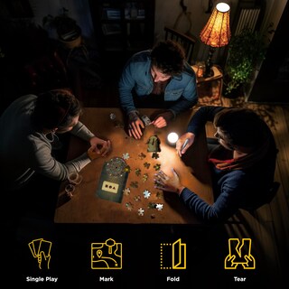 Foto 4 | Juego De Mesa Thames & Kosmos Exit: Nightfall Manor Con Rompecabezas - Venta Internacional.