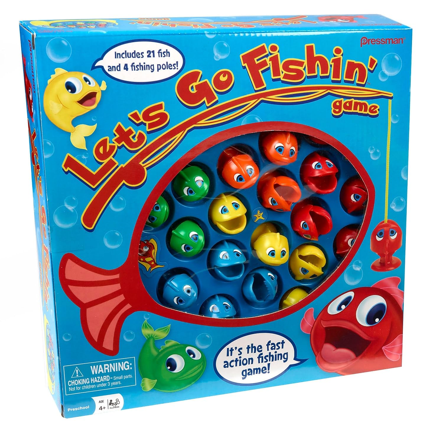 Foto 2 pulgar | Juego Goliath Let's Go Fishin' With Lucky Ducks Make-a-match - Venta Internacional.