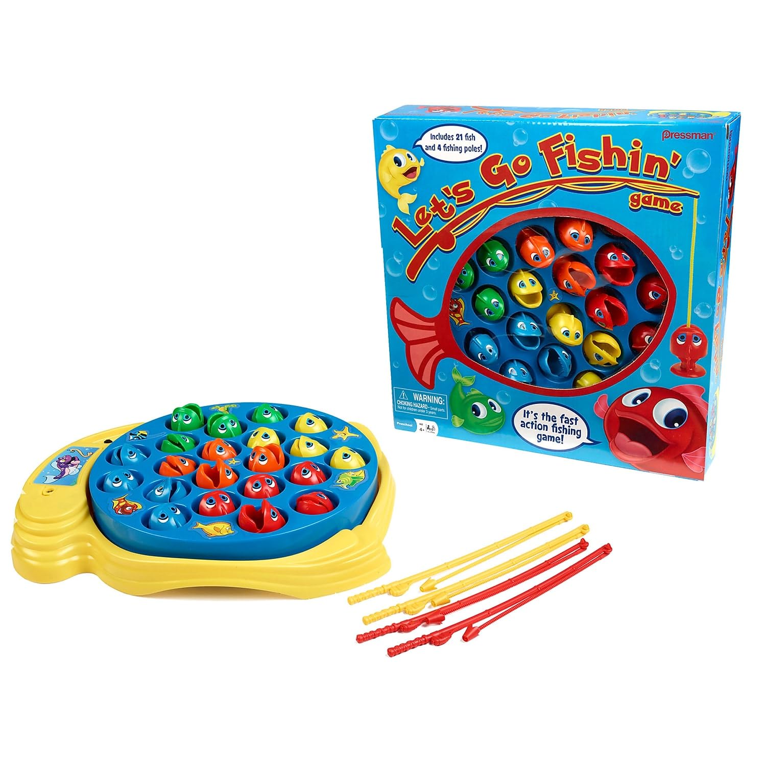 Foto 3 pulgar | Juego Goliath Let's Go Fishin' With Lucky Ducks Make-a-match - Venta Internacional.