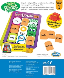 Foto 5 | Paquete De Expansión Thinkfun Zingo! La Vista Y Las Palabras Estimulan A Los Niños Mayores De 4 Años - Venta Inter
