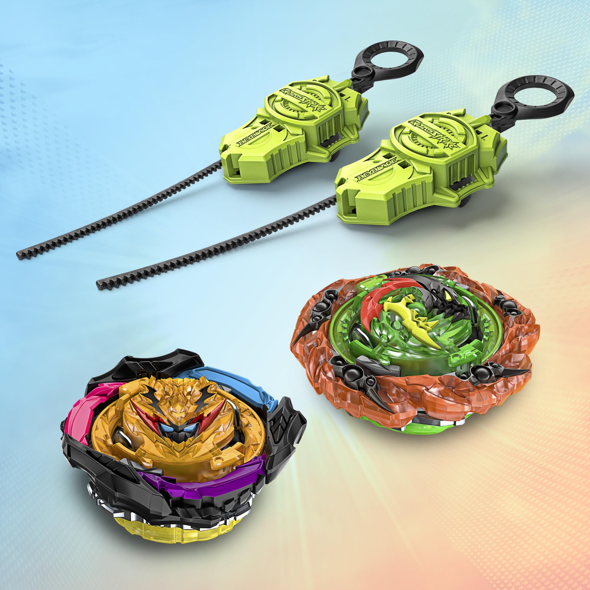 Foto 4 pulgar | Set De Combate Beyblade Burst Quadstrike Light Ignite Con Estadio - Venta Internacional.