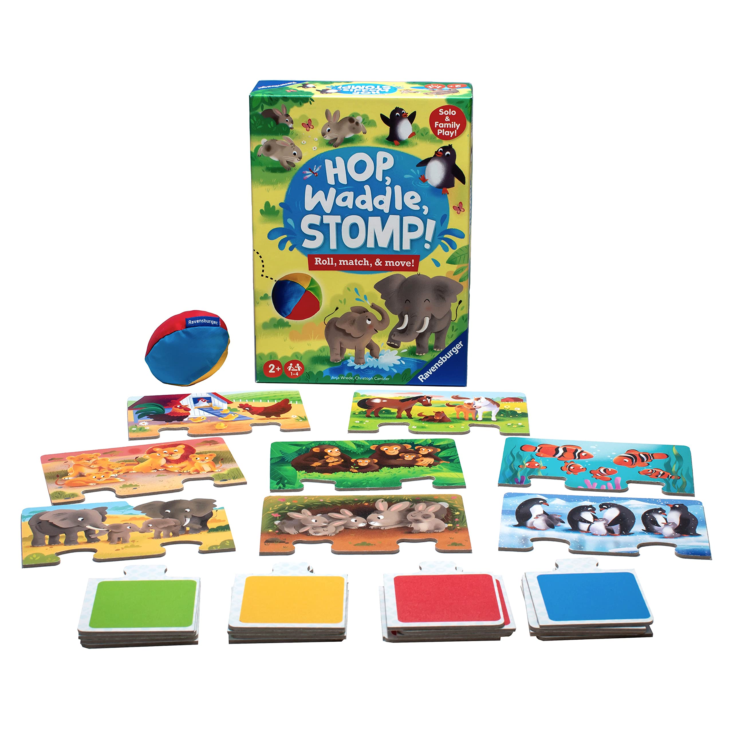 Foto 2 pulgar | Juego De Rompecabezas Ravensburger Hop, Waddle, Stomp! Niños De Más De 2 Años - Venta Internacional.