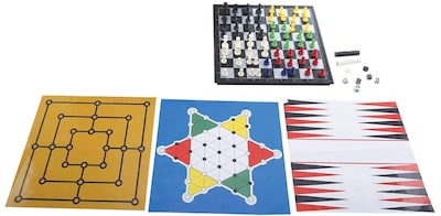 Foto 3 | Set De Juegos 8 En 1 Lexibook Jgm800 Chess Checkers Backgammon - Venta Internacional.