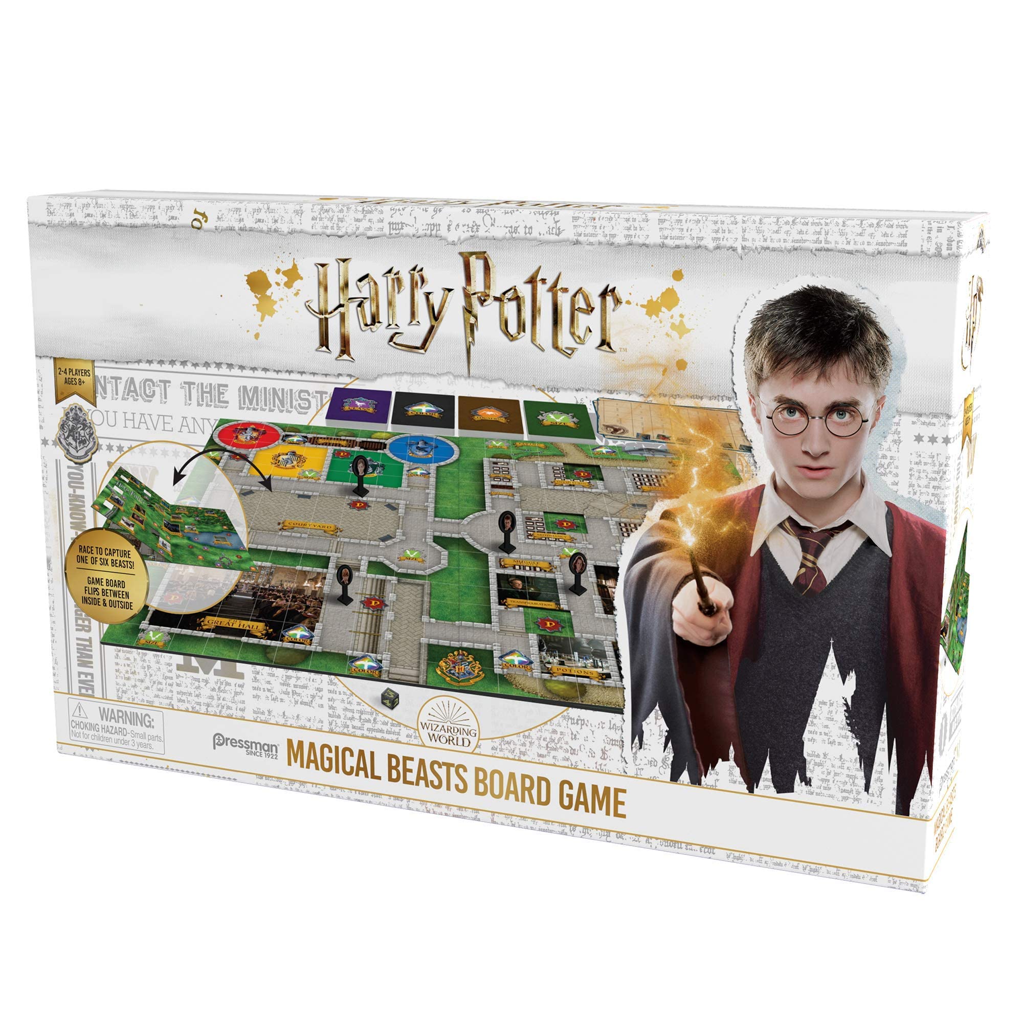 Foto 2 pulgar | Juego De Mesa Pressman Harry Potter Magical Beasts 8+ Years - Venta Internacional.