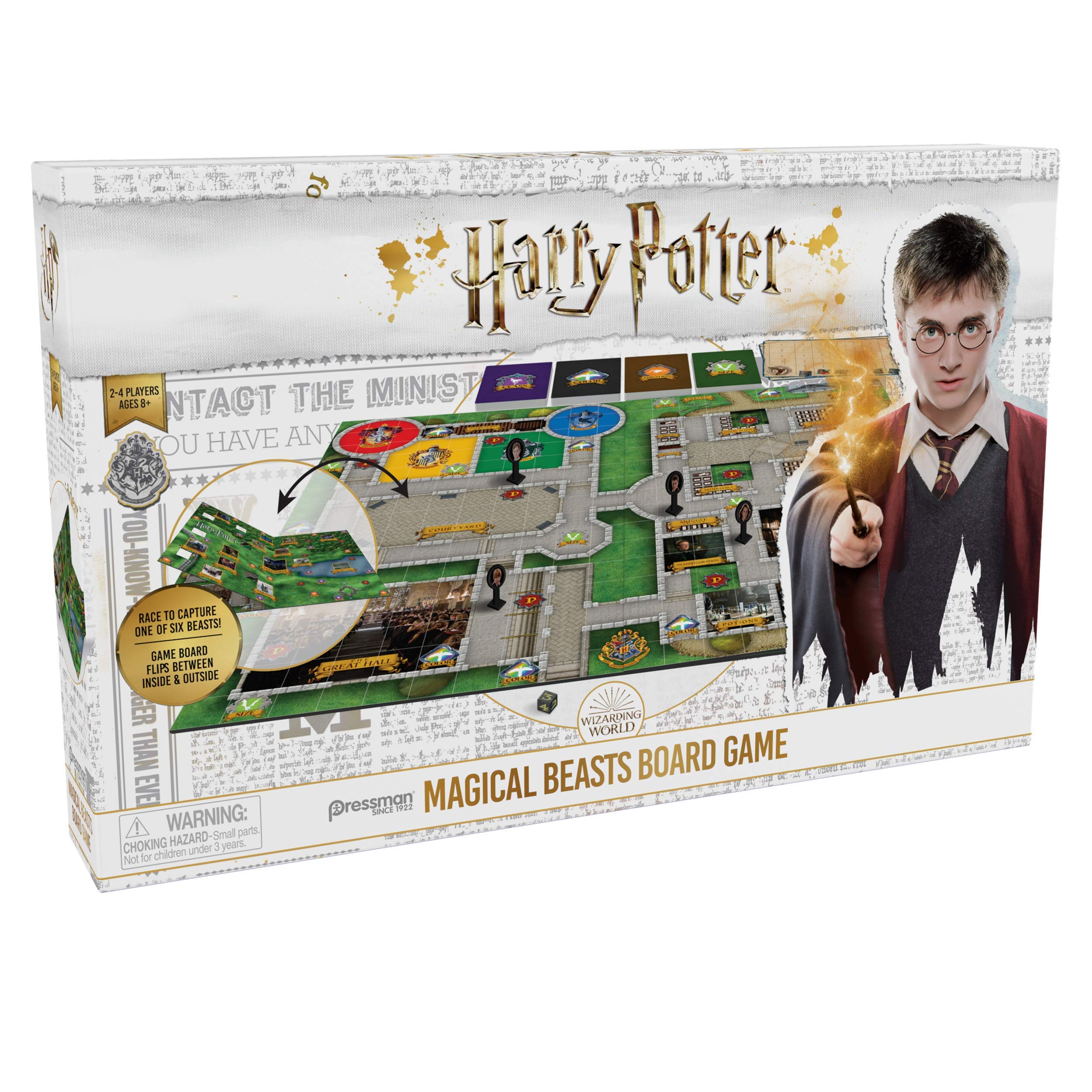 Foto 4 pulgar | Juego De Mesa Pressman Harry Potter Magical Beasts 8+ Years - Venta Internacional.