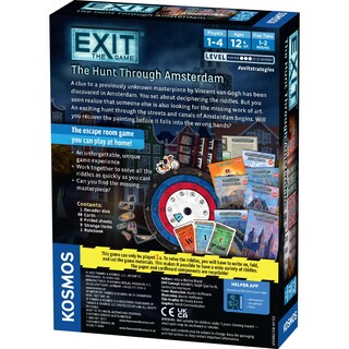 Foto 2 | Juego De Mesa Exit: The Game - The Hunt Through Amsterdam - Venta Internacional.