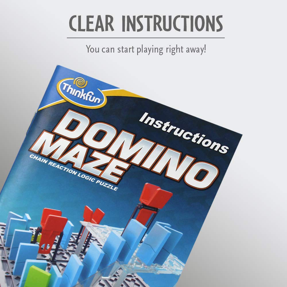 Foto 6 pulgar | Juego De Lógica Stem Domino Maze Thinkfun Para Niños Y Adultos Mayores De 8 Años - Venta Internacional.