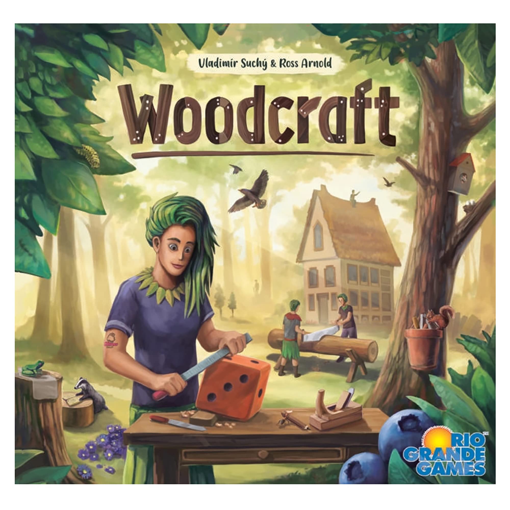 Foto 2 pulgar | Juego De Mesa Rio Grande Games Woodcraft Management Desde Hace Más De 14 Años - Venta Internacional.