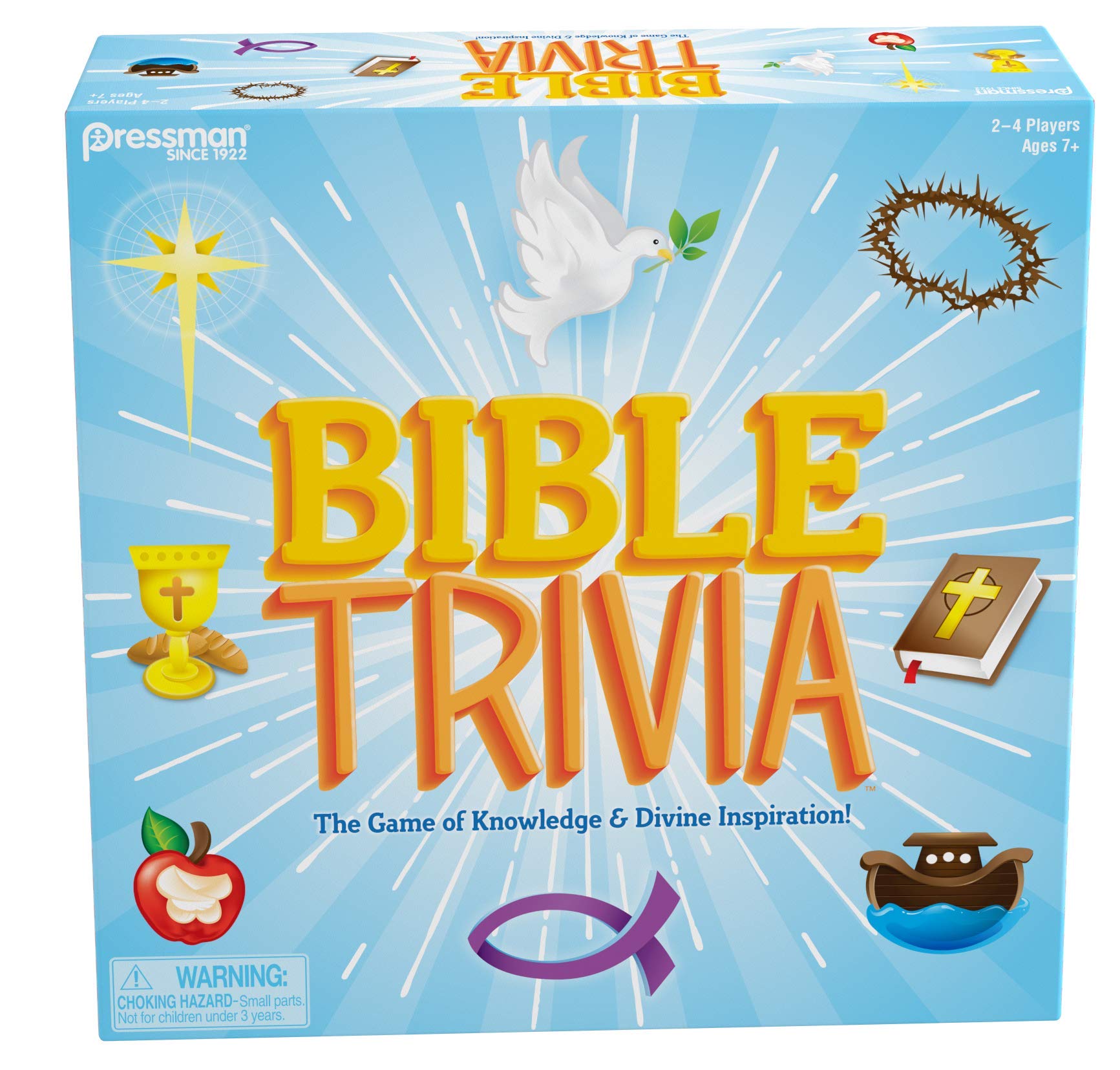 Foto 2 pulgar | Juego De Mesa Pressman Bible Trivia Game Of Knowledge 7+ Years - Venta Internacional.