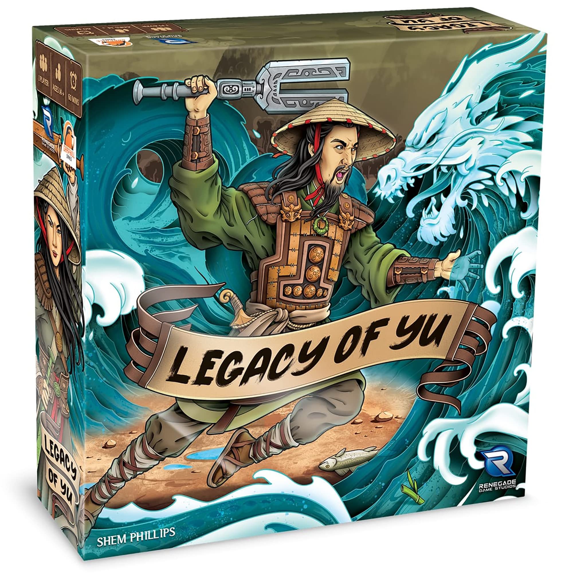 Foto 2 pulgar | Juego De Mesa Renegade Legacy Of Yu Solo Campaign Ancient China - Venta Internacional.