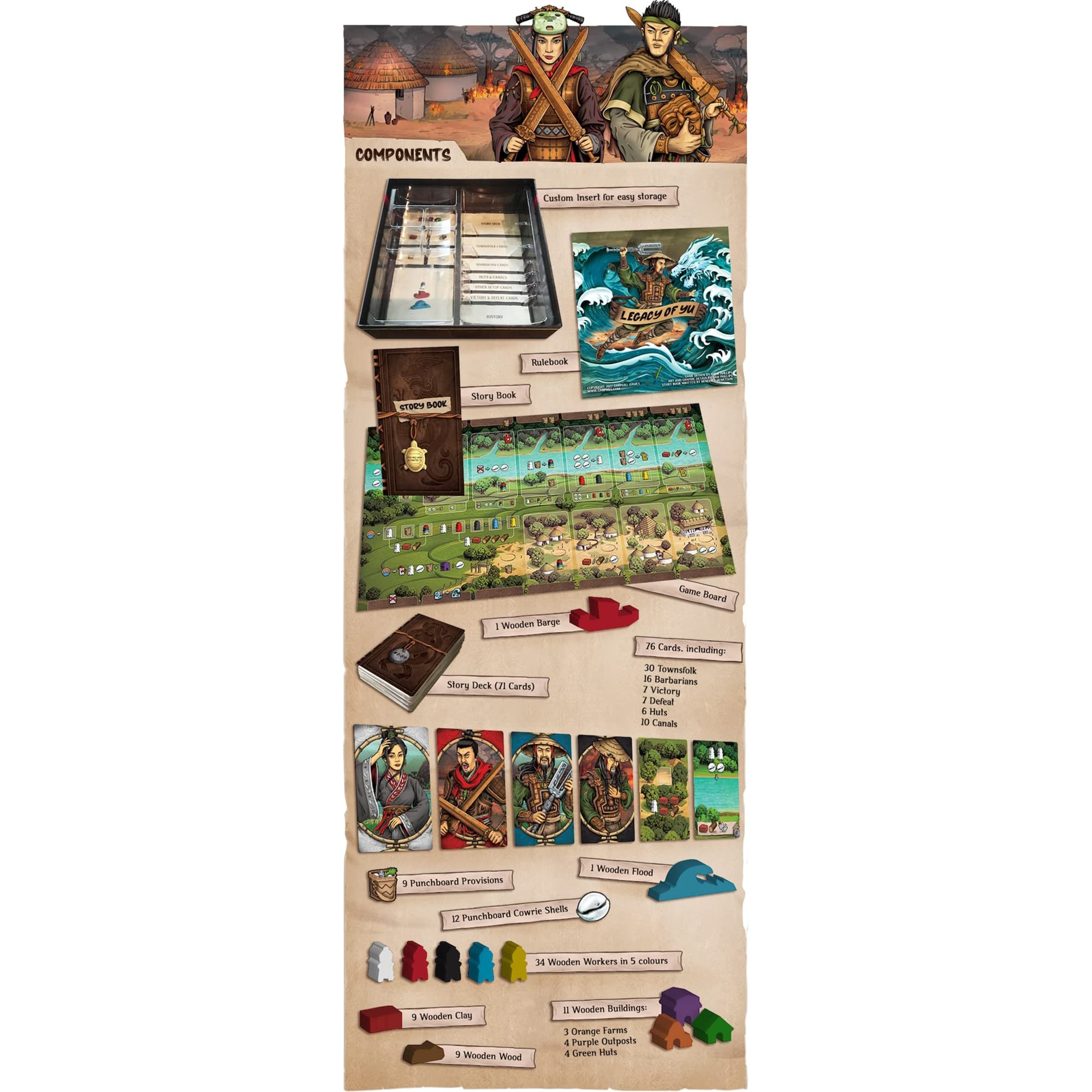Foto 4 pulgar | Juego De Mesa Renegade Legacy Of Yu Solo Campaign Ancient China - Venta Internacional.
