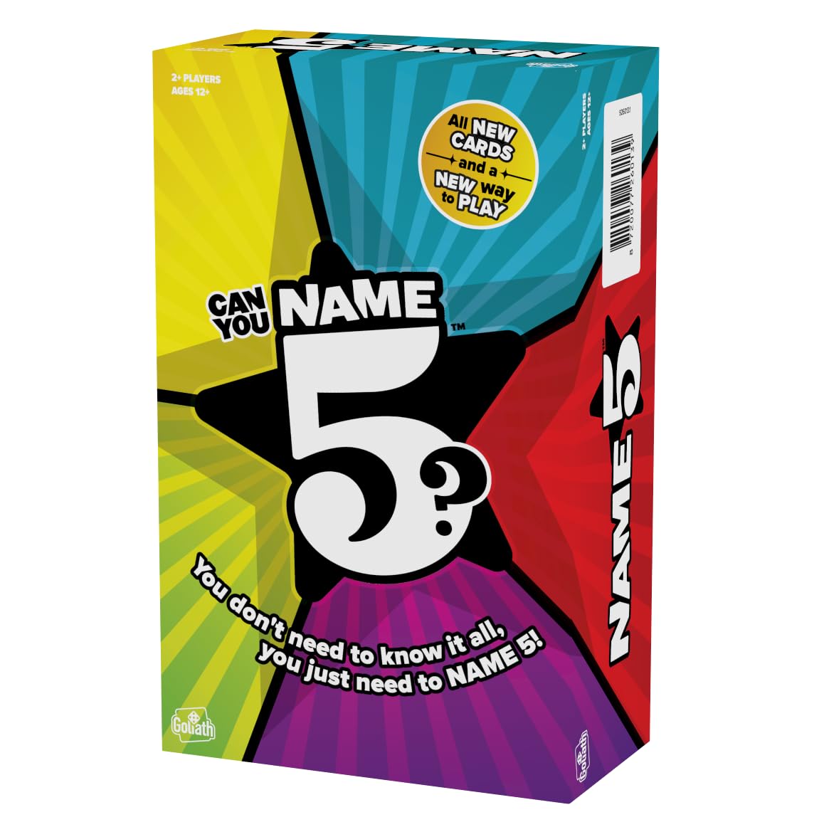 Foto 4 pulgar | Juego De Mesa Goliath Name 5 Para Más De 12 Años, Incluye 144 Cartas - Venta Internacional.