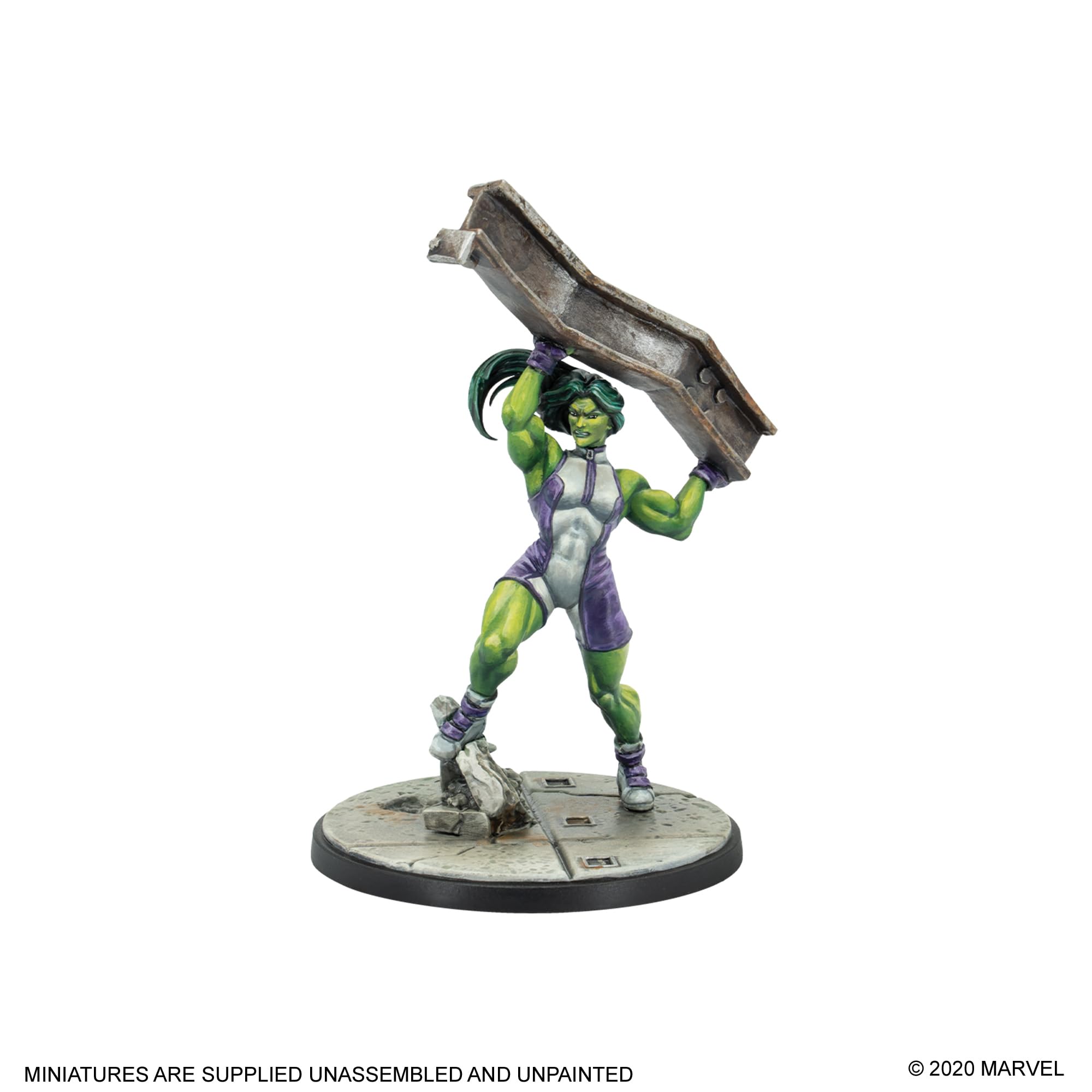 Foto 4 pulgar | Paquete De Personajes Atomic Mass Games Marvel Crisis She-hulk - Venta Internacional.