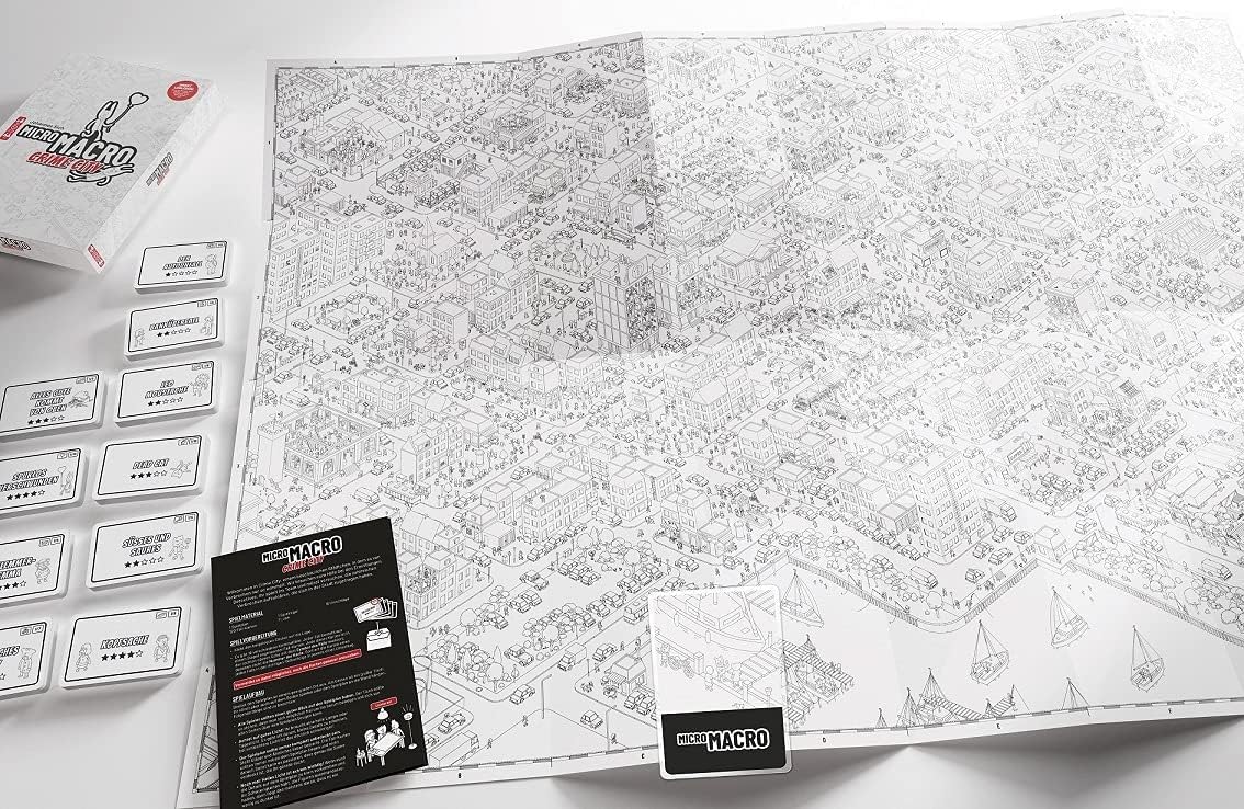 Foto 2 | Juego De Mesa Pegasus Spiele Micromacro: Crime City 12+ Years - Venta Internacional.