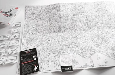 Foto 2 | Juego De Mesa Pegasus Spiele Micromacro: Crime City 12+ Years - Venta Internacional.