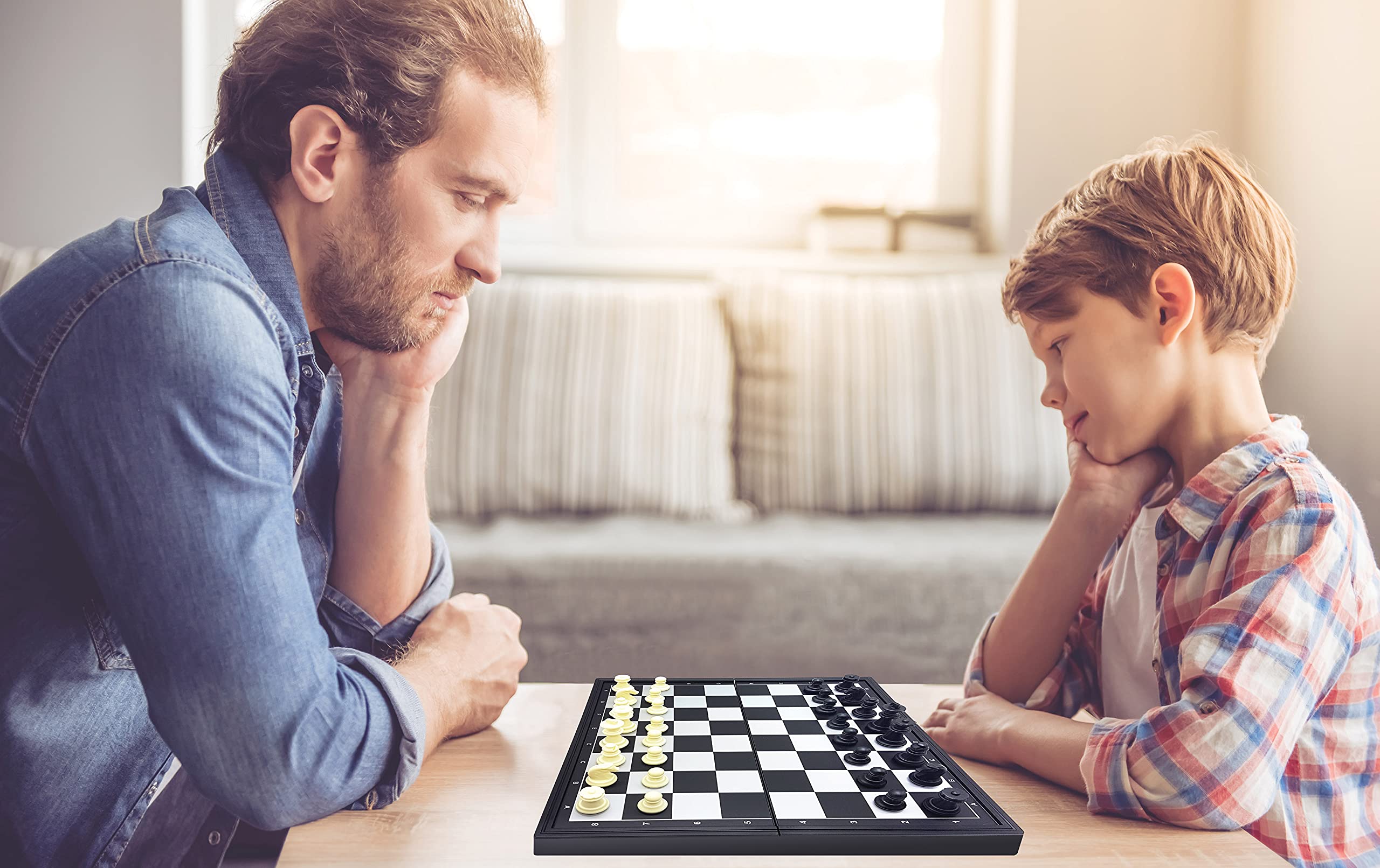 Foto 6 | Juego De Ajedrez Lexibook Chessman Classic Magnético Plegable - Venta Internacional.