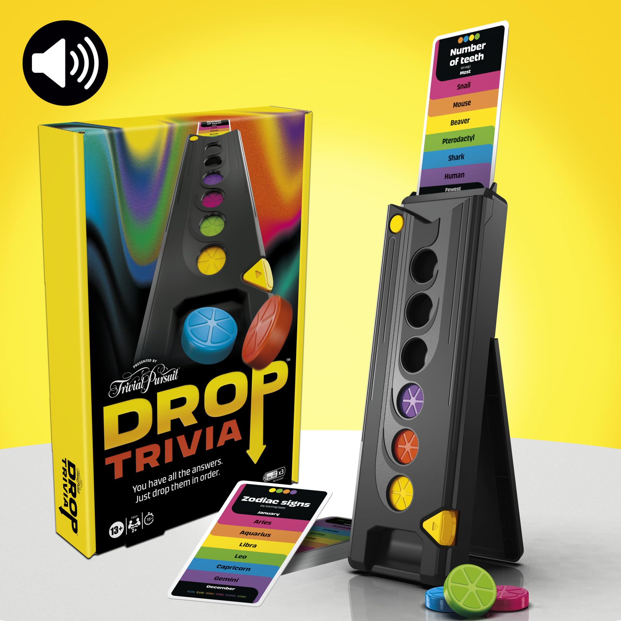 Foto 3 | Juego De Preguntas Hasbro Gaming Drop Electronic Voice Desde Hace Más De 13 Años - Venta Internacional.