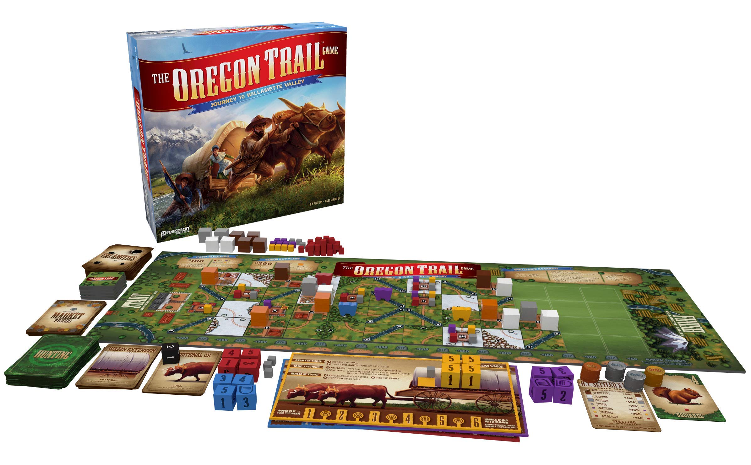 Foto 3 pulgar | Juego De Mesa Pressman The Oregon Trail: Journey To Willamette Valley - Venta Internacional.