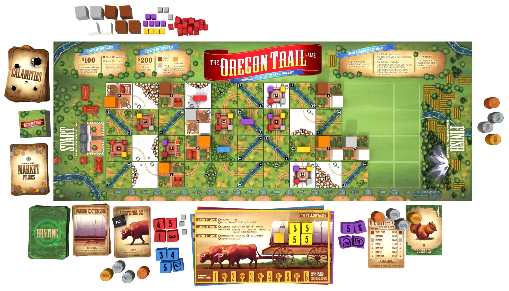 Foto 4 pulgar | Juego De Mesa Pressman The Oregon Trail: Journey To Willamette Valley - Venta Internacional.