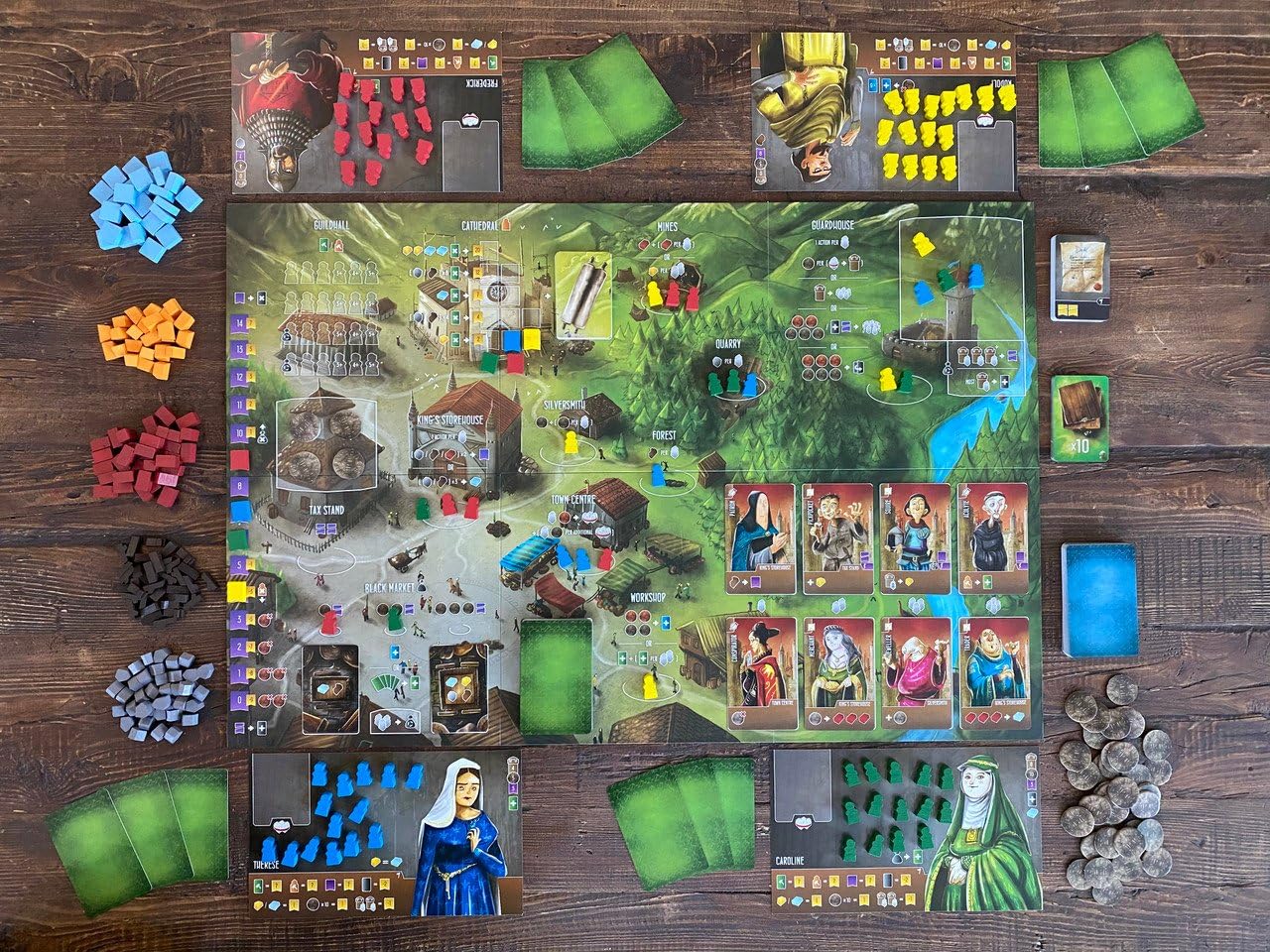 Foto 4 pulgar | Juego De Mesa Renegade Game Studios Architects Of The West Kingdom - Venta Internacional.