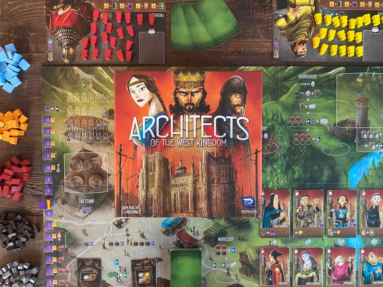 Foto 5 pulgar | Juego De Mesa Renegade Game Studios Architects Of The West Kingdom - Venta Internacional.