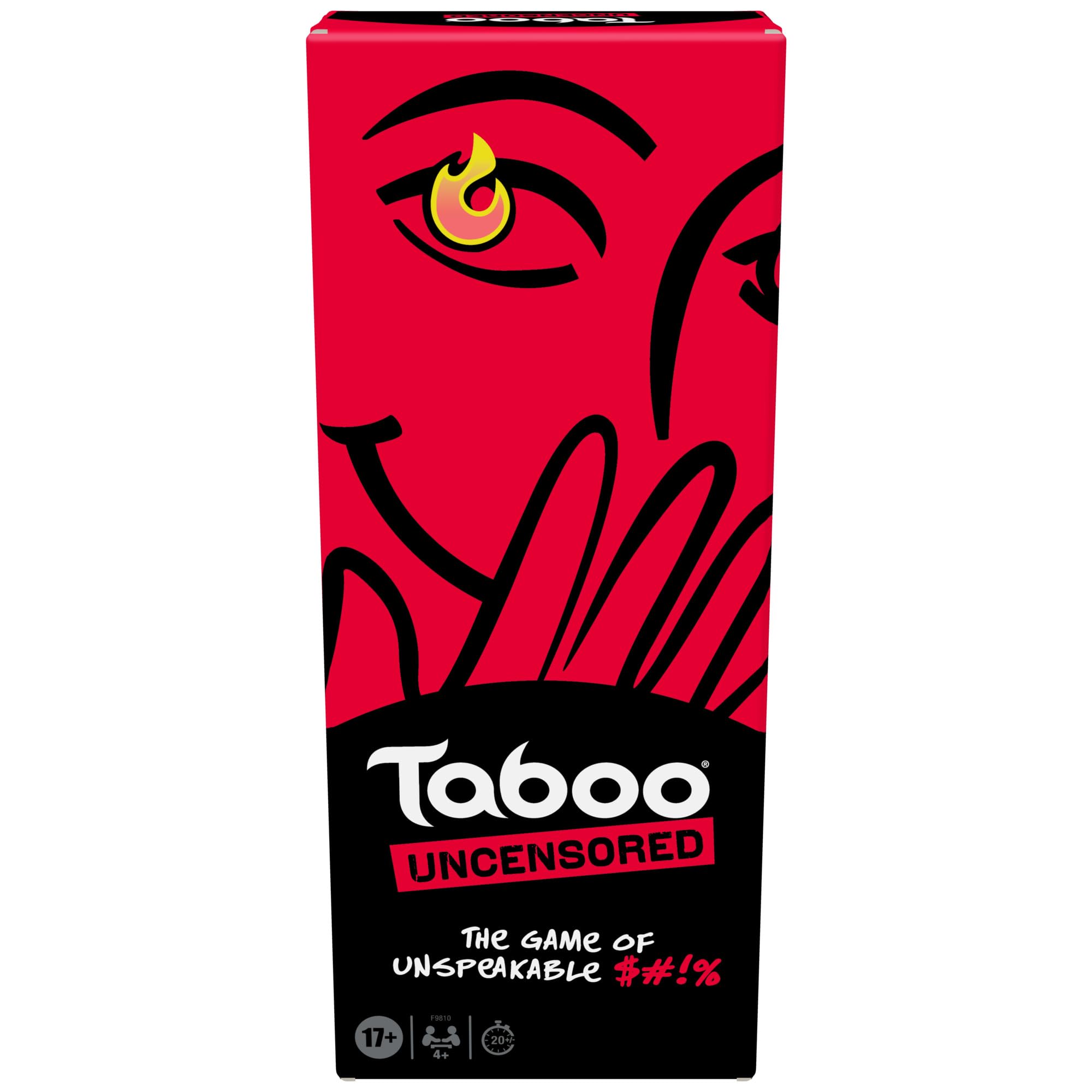 Foto 2 pulgar | Juego De Mesa Hasbro Gaming Taboo Sin Censura Para Adultos Mayores De 17 Años - Venta Internacional.