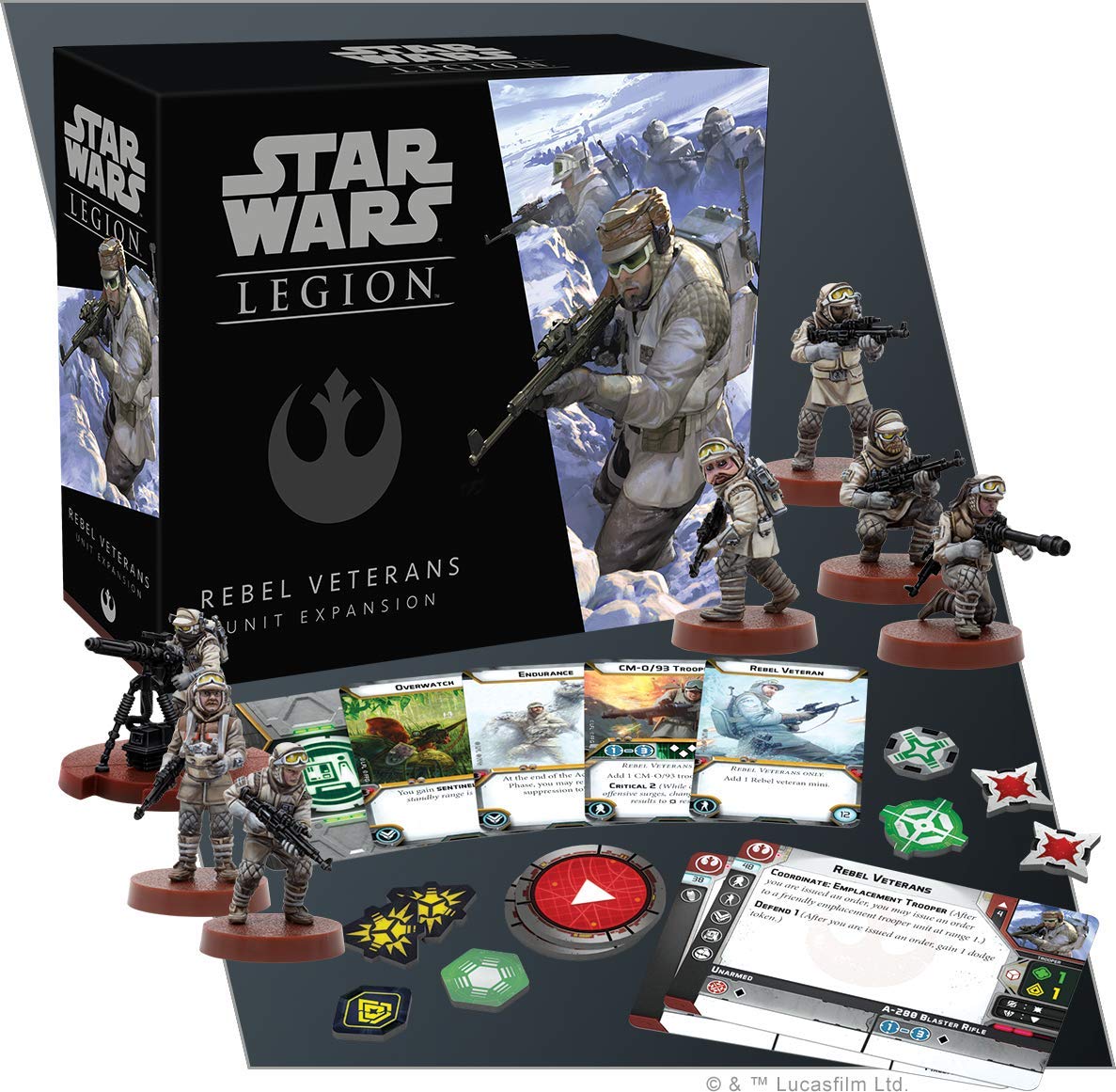 Foto 2 | Juego De Miniaturas De Mesa Atomic Mass Star Wars Legion - Venta Internacional.