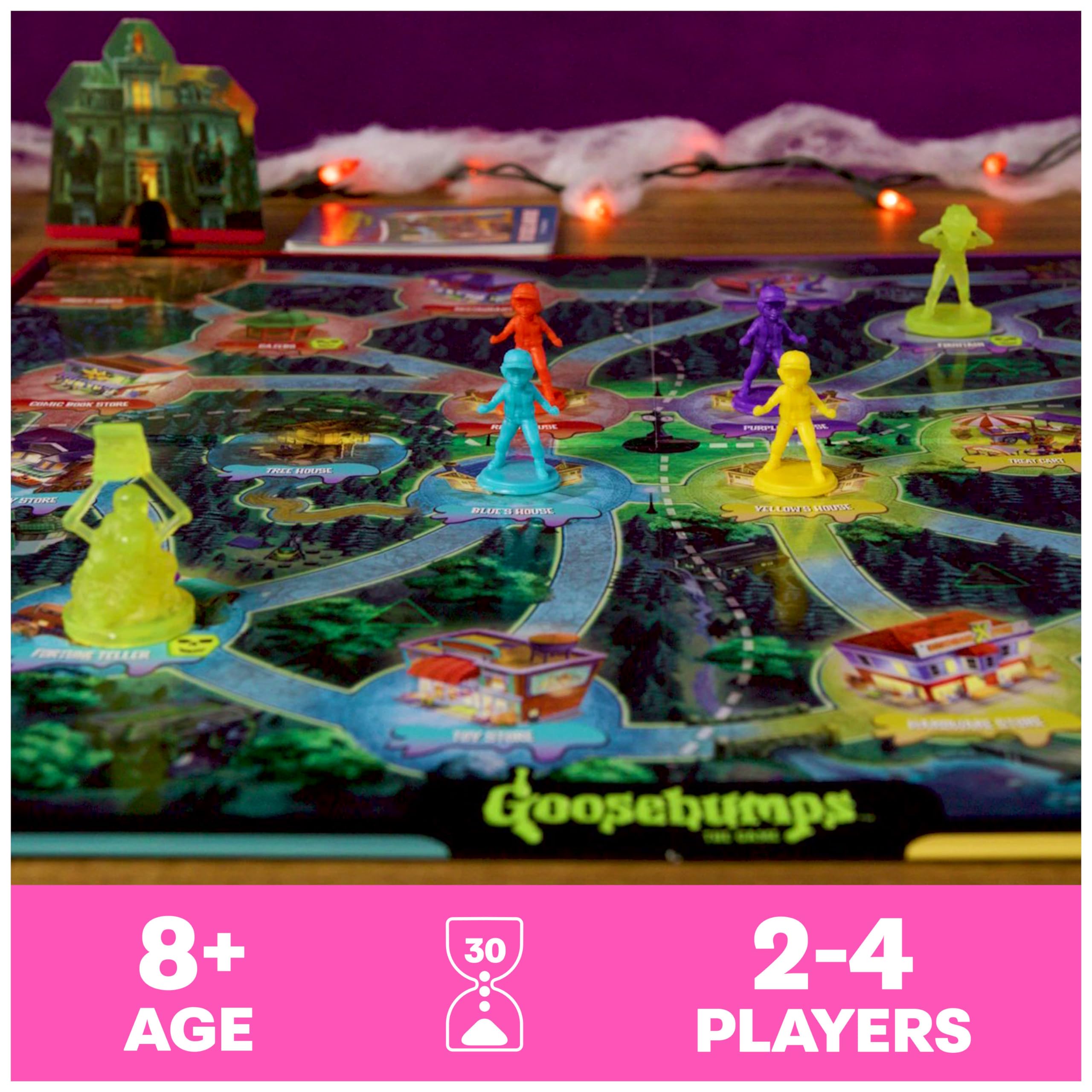 Foto 3 pulgar | Juego De Mesa Spin Master Games Goosebumps The Game Kids 8+ - Venta Internacional.