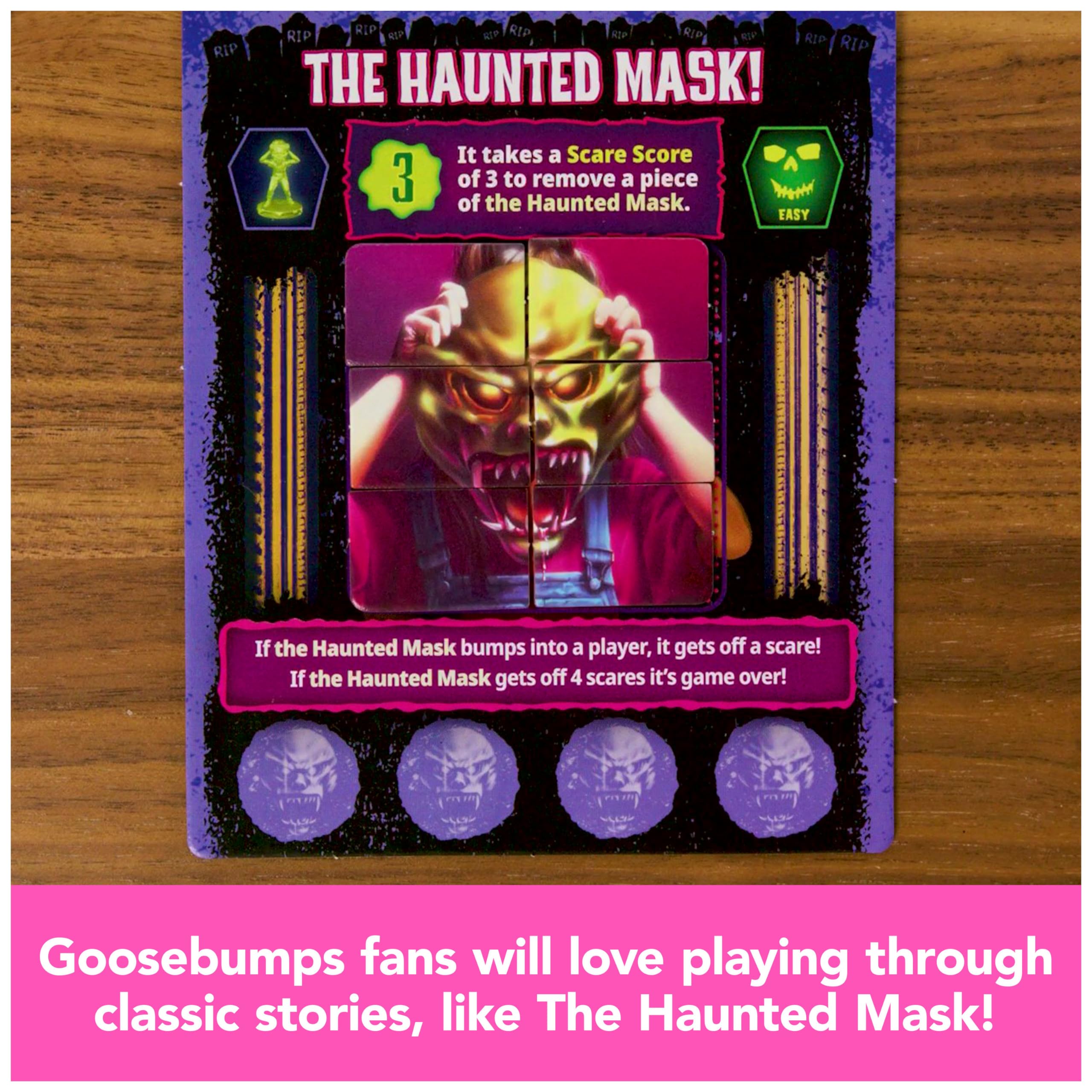 Foto 7 pulgar | Juego De Mesa Spin Master Games Goosebumps The Game Kids 8+ - Venta Internacional.