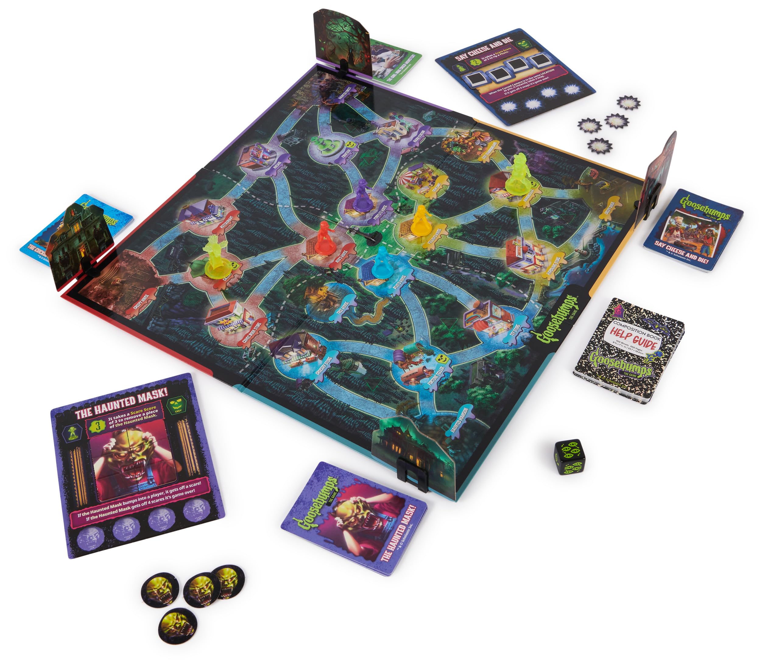 Foto 8 pulgar | Juego De Mesa Spin Master Games Goosebumps The Game Kids 8+ - Venta Internacional.