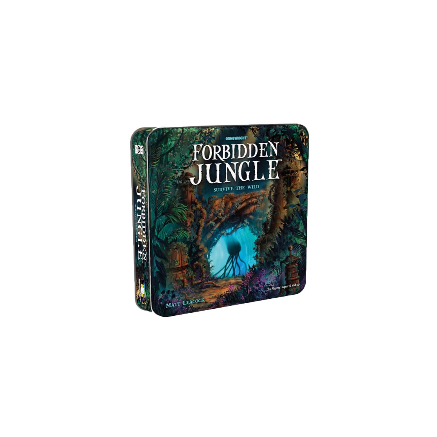 Juego De Mesa Gamewright Forbidden Jungle Cooperative 10+ Years - Venta Internacional.