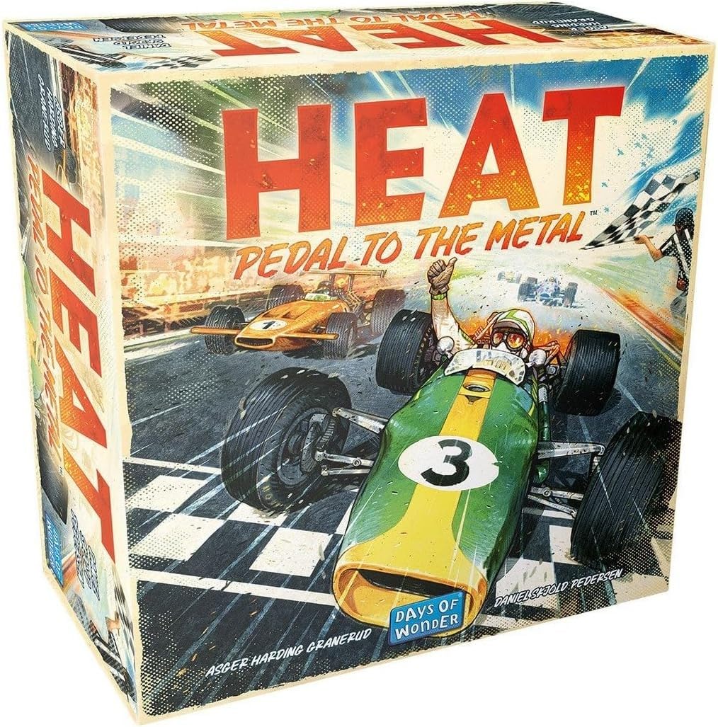 Foto 2 pulgar | Juego De Mesa Heat: Pedal To The Metal Intense Car Racing Para Niños Mayores De 10 Años - Venta Internacional.