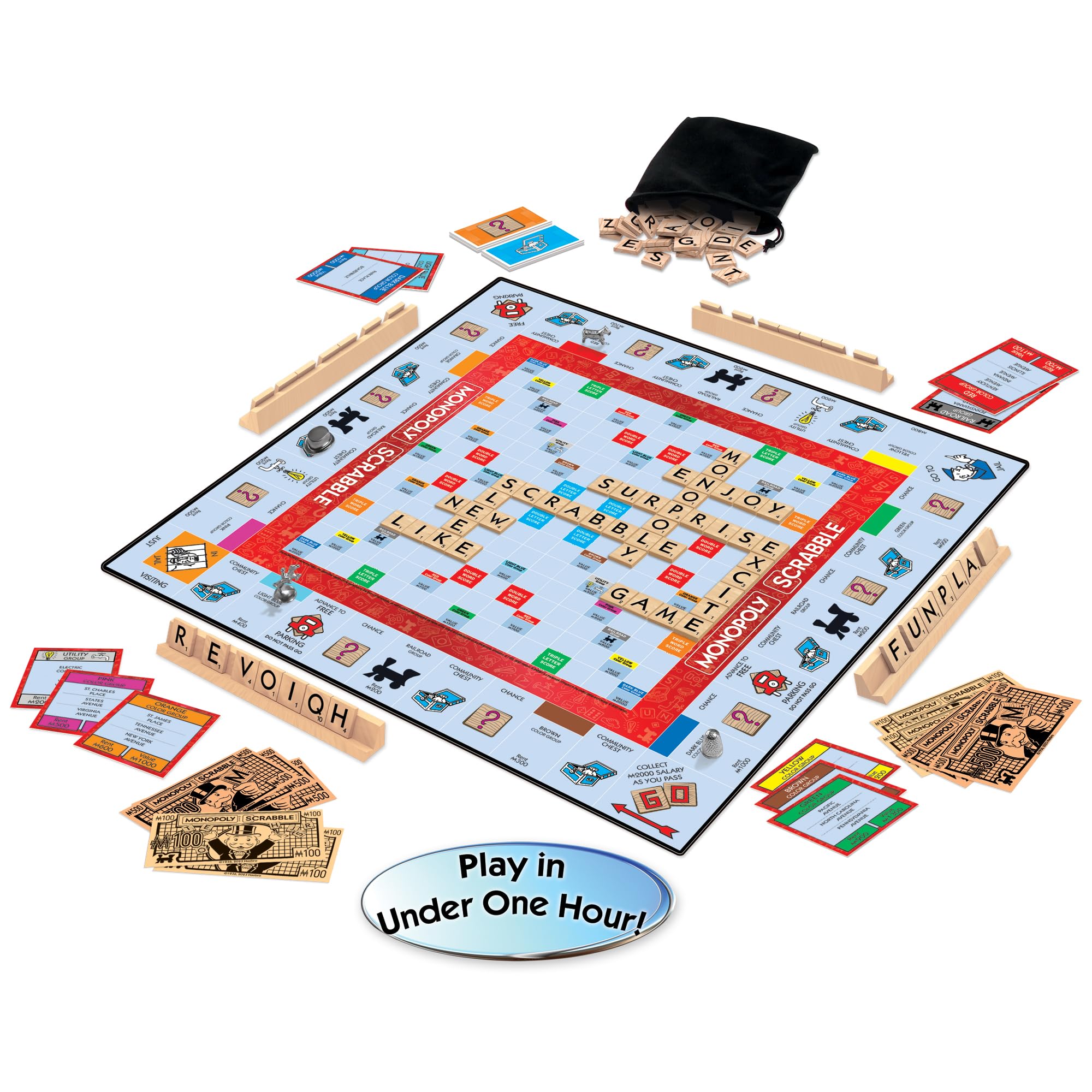 Foto 3 pulgar | Movimientos Ganadores De Juegos De Mesa Monopoly Scrabble 2-4 Jugadores 8+ - Venta Internacional.