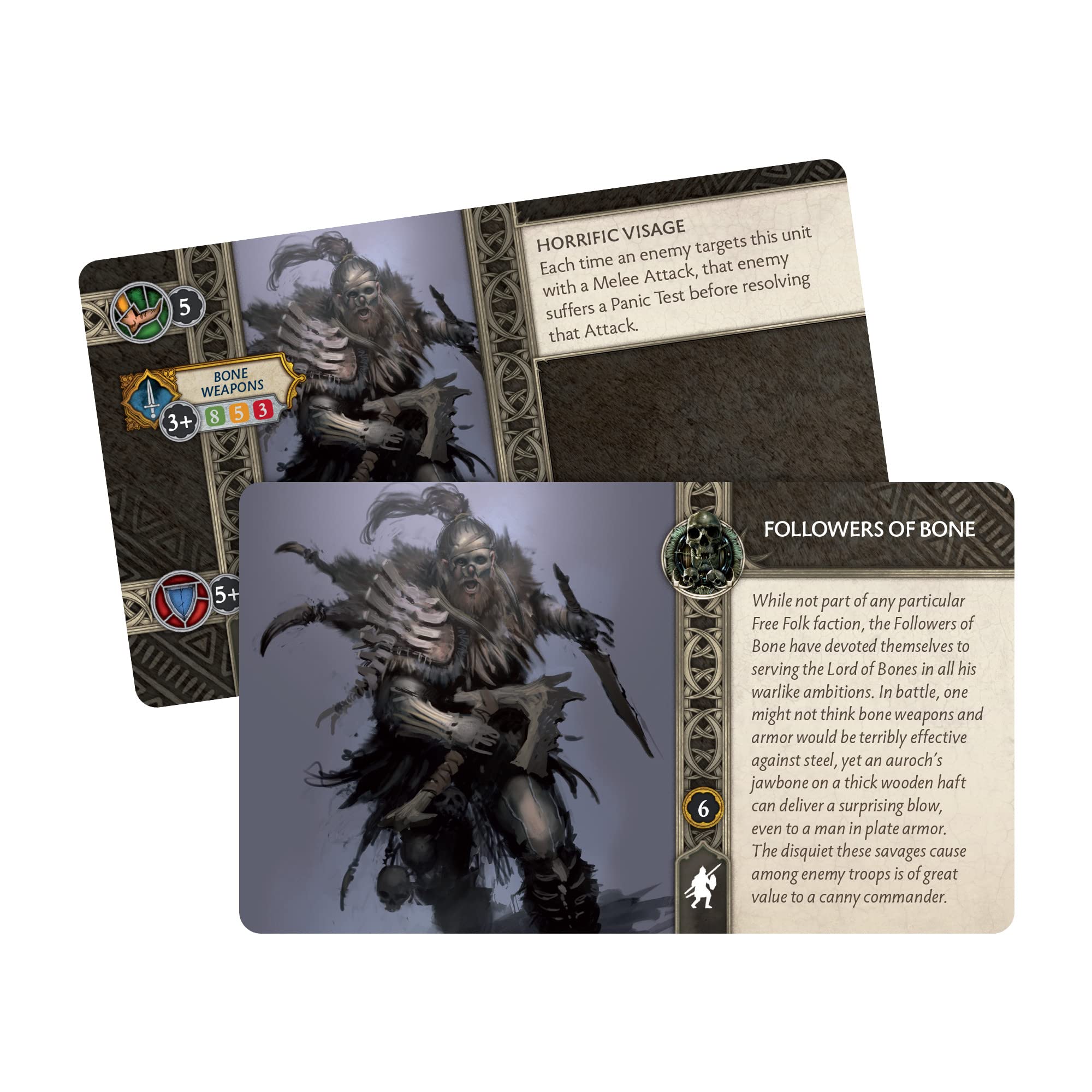 Foto 4 | Miniaturas De Sobremesa: Cmon: Canción De Hielo Y Fuego, Seguidores De Bone - Venta Internacional.