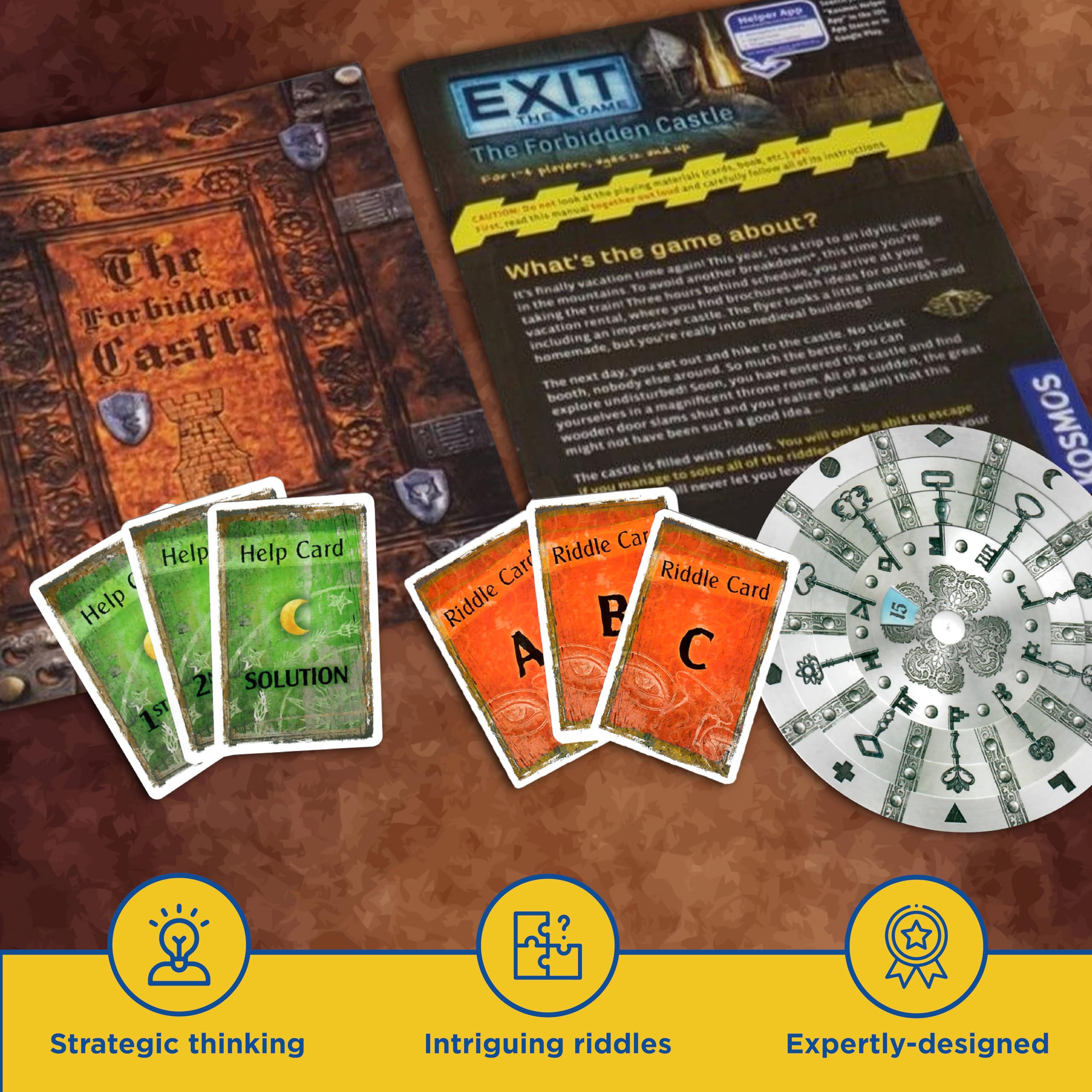 Foto 6 | Salir Del Juego Thames & Kosmos Exit: El Castillo Prohibido - Venta Internacional.