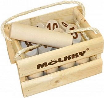 Foto 1 | Juego De Bolos Y Alfileres De Madera Molkky Para Divertirte Al Aire Libre - Venta Internacional.