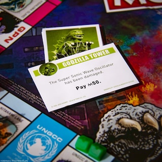 Foto 2 | Juego De Mesa Usaopoly Monopoly Godzilla Classic Monster Movie - Venta Internacional.