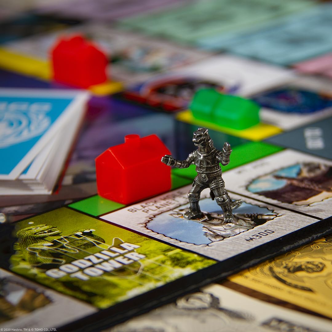 Foto 5 pulgar | Juego De Mesa Usaopoly Monopoly Godzilla Classic Monster Movie - Venta Internacional.