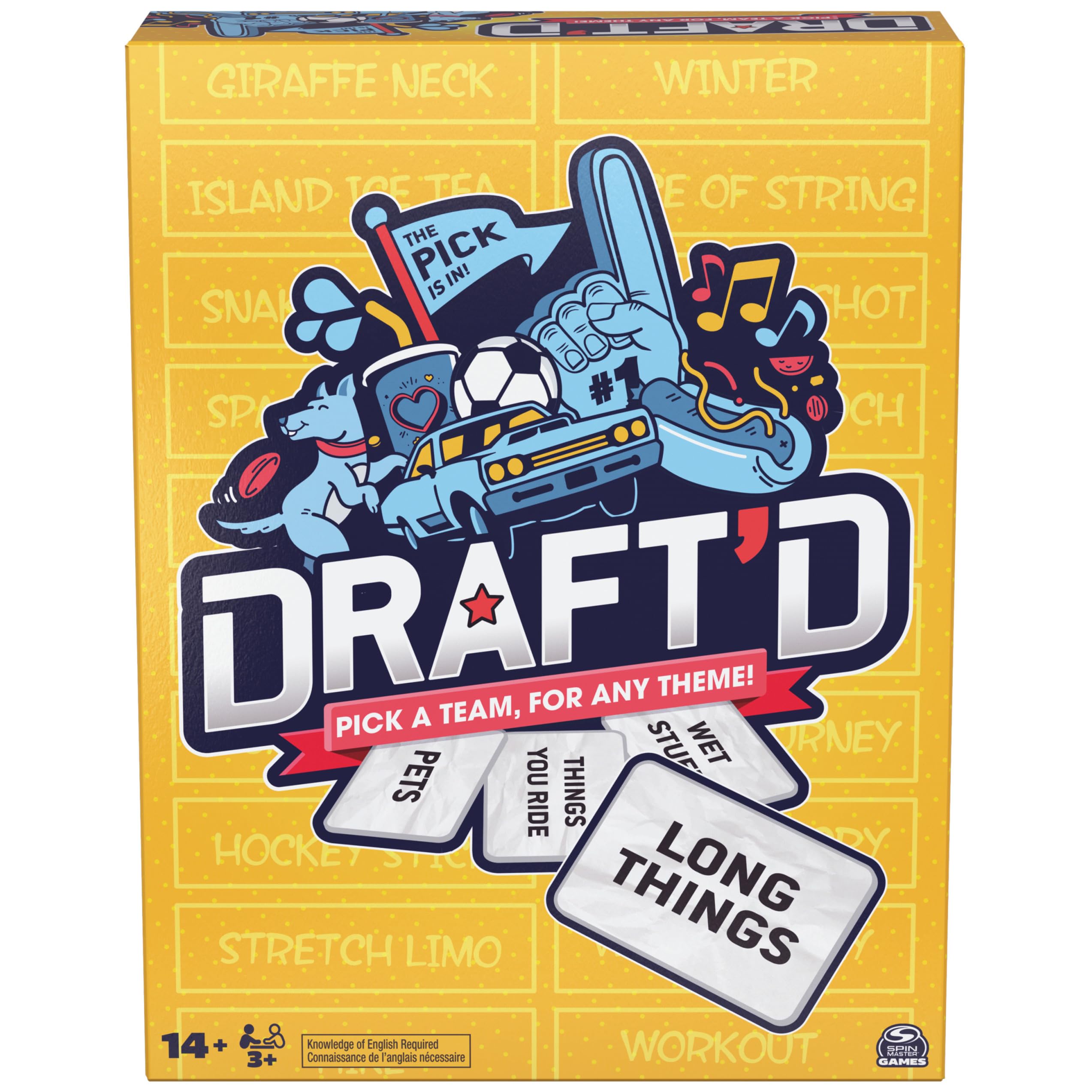 Foto 2 pulgar | Juego De Fiesta Spin Master Games Draft Para Mayores De 14 Años - Venta Internacional.