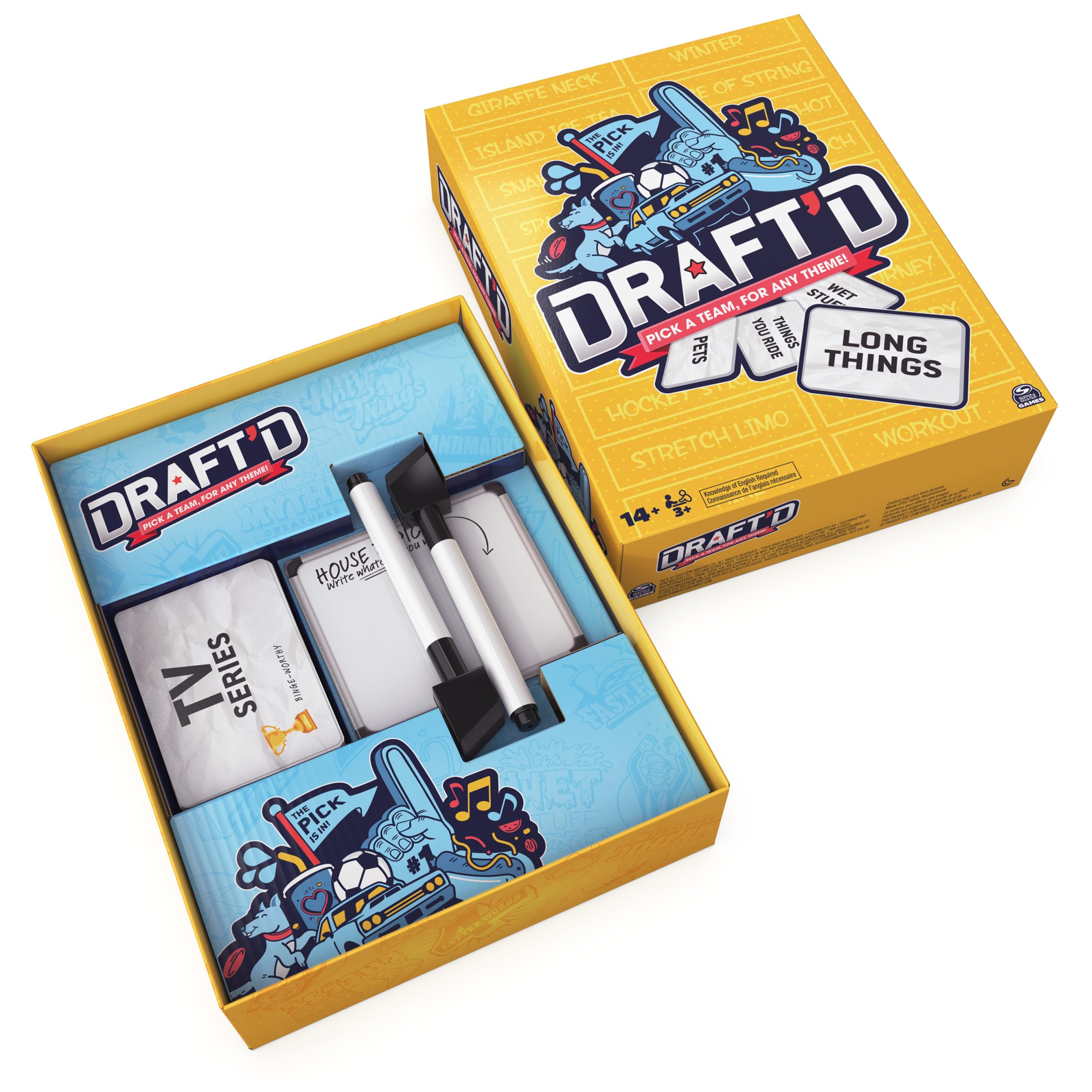 Foto 8 pulgar | Juego De Fiesta Spin Master Games Draft Para Mayores De 14 Años - Venta Internacional.