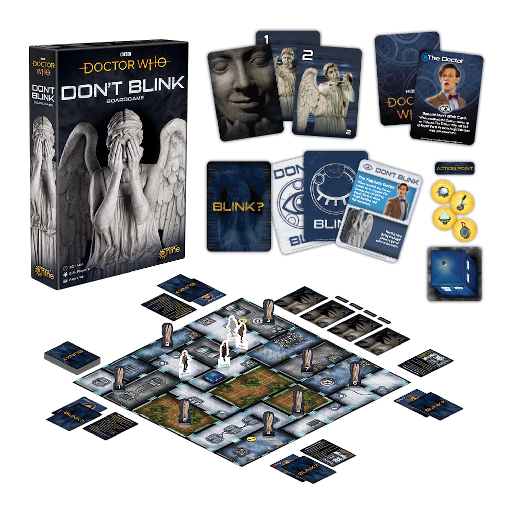 Foto 3 pulgar | Juego De Mesa Doctor Who Don't Blink Tardis Repair De 2 A 5 Jugadores - Venta Internacional.