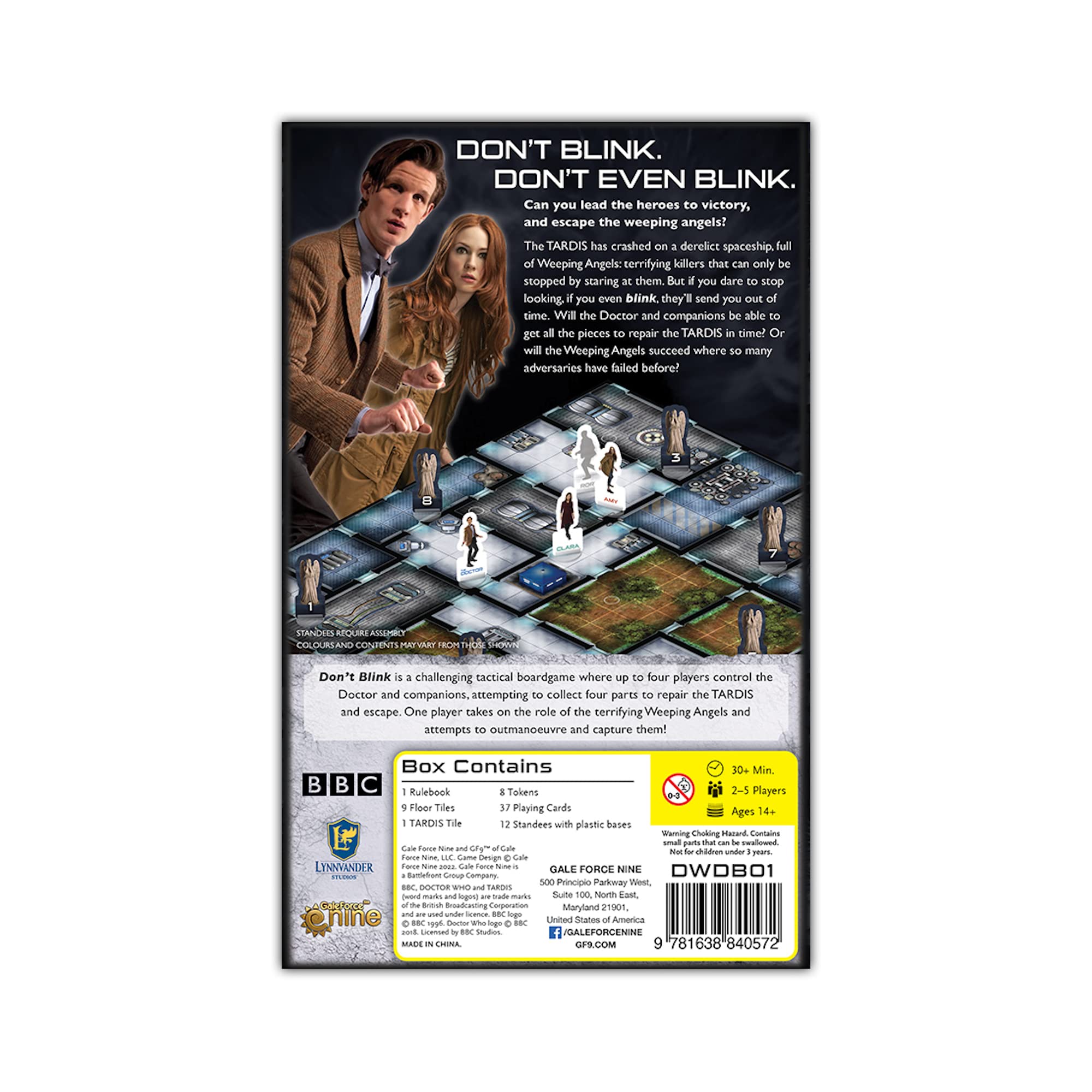 Foto 4 | Juego De Mesa Doctor Who Don't Blink Tardis Repair De 2 A 5 Jugadores - Venta Internacional.