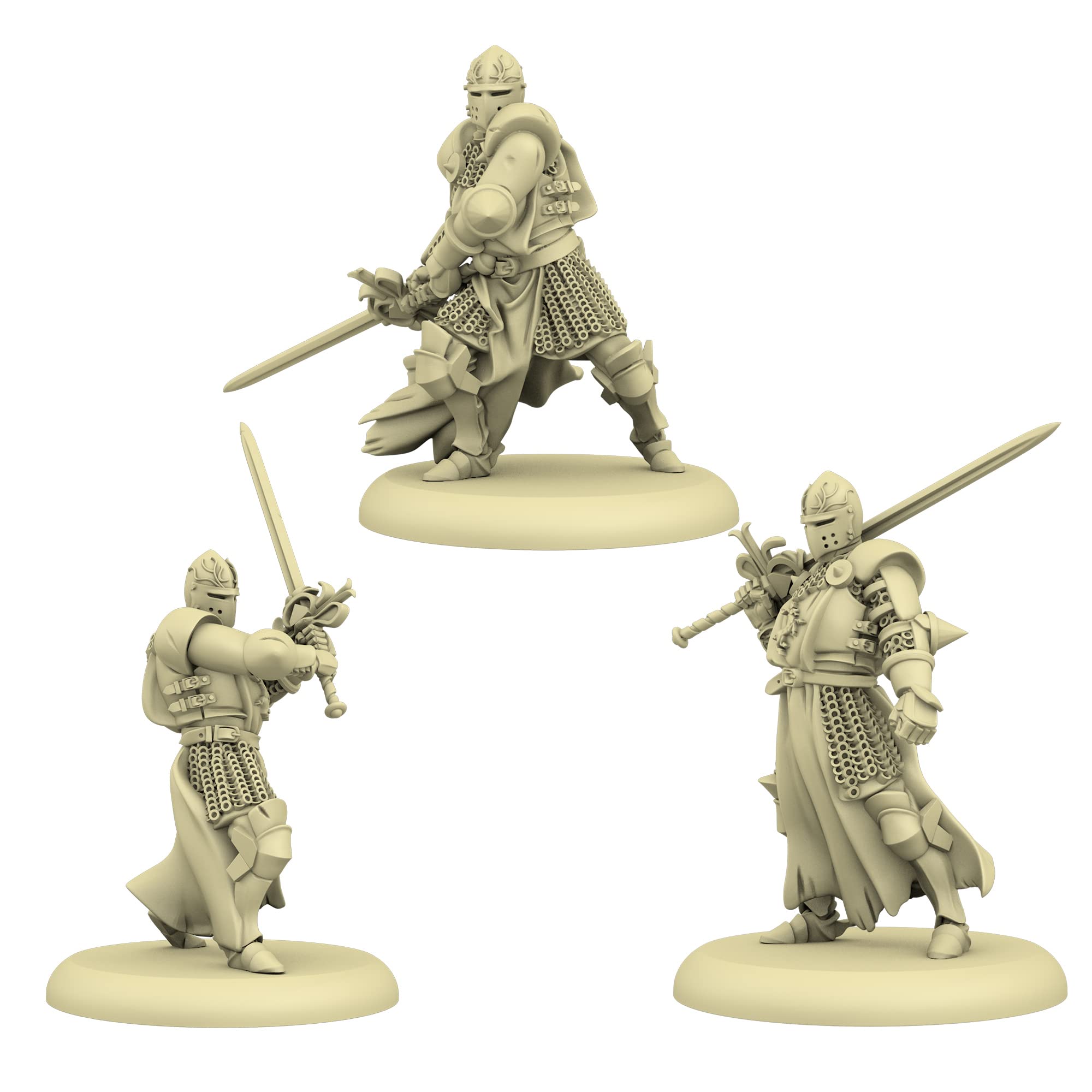 Foto 3 pulgar | Miniaturas De Sobremesa Cmon Canción De Hielo Y Fuego Baratheon King's Men - Venta Internacional.