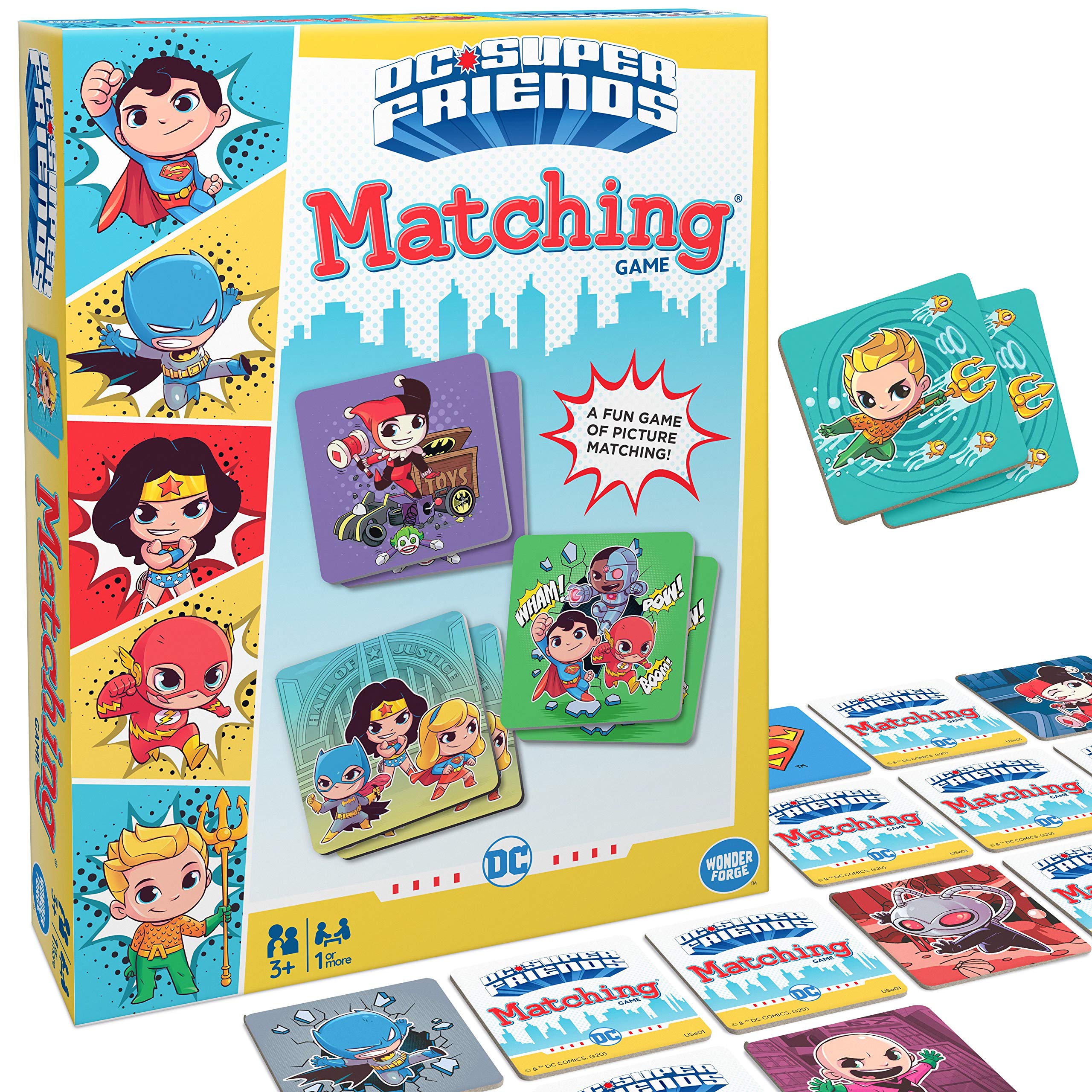 Foto 2 pulgar | Juego De Memoria Wonder Forge Dc Super Friends Para Niños Y Niñas Mayores De 3 Años - Venta Internacional.