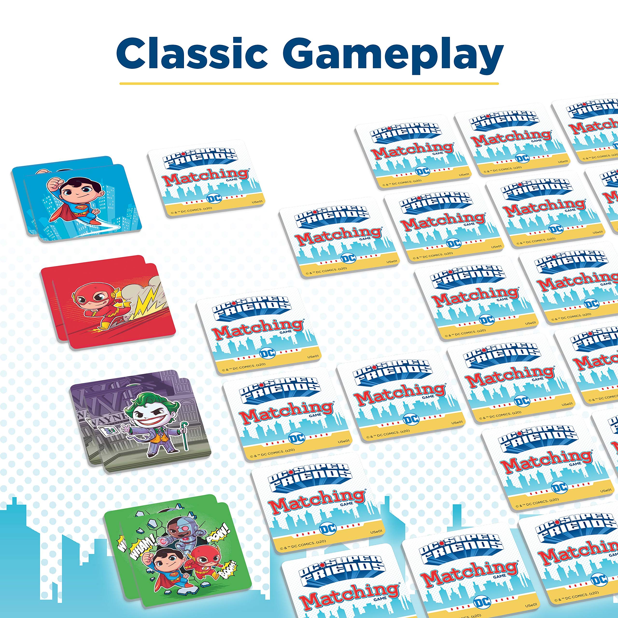 Foto 4 pulgar | Juego De Memoria Wonder Forge Dc Super Friends Para Niños Y Niñas Mayores De 3 Años - Venta Internacional.