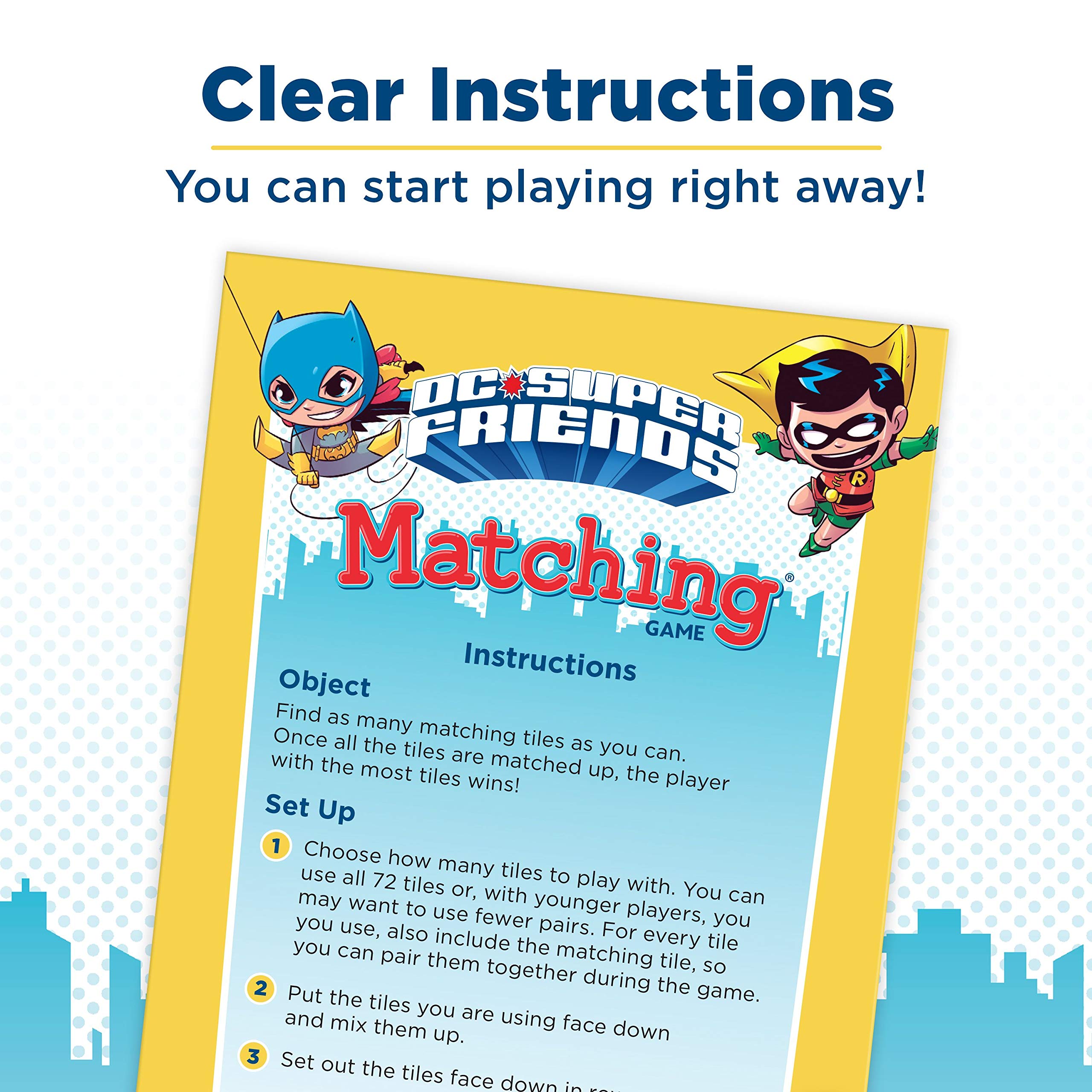 Foto 5 pulgar | Juego De Memoria Wonder Forge Dc Super Friends Para Niños Y Niñas Mayores De 3 Años - Venta Internacional.